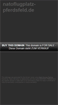 Mobile Screenshot of natoflugplatz-pferdsfeld.de